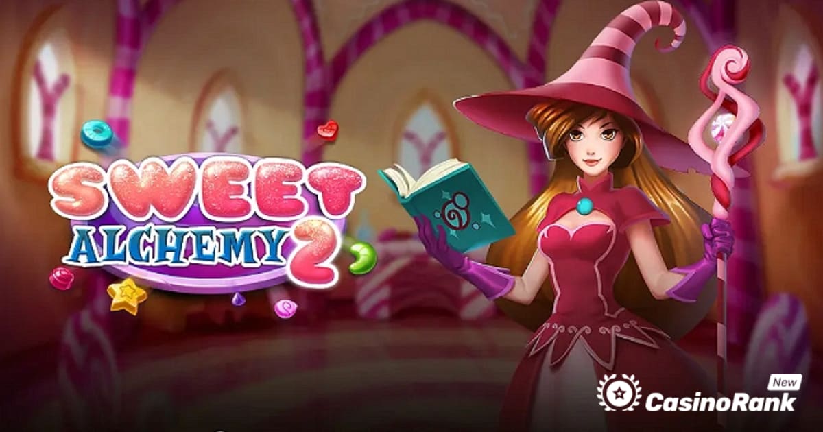 Play'n GO stellt das Slotspiel Sweet Alchemy 2 vor